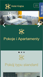 Mobile Screenshot of hotel-krajna.pl